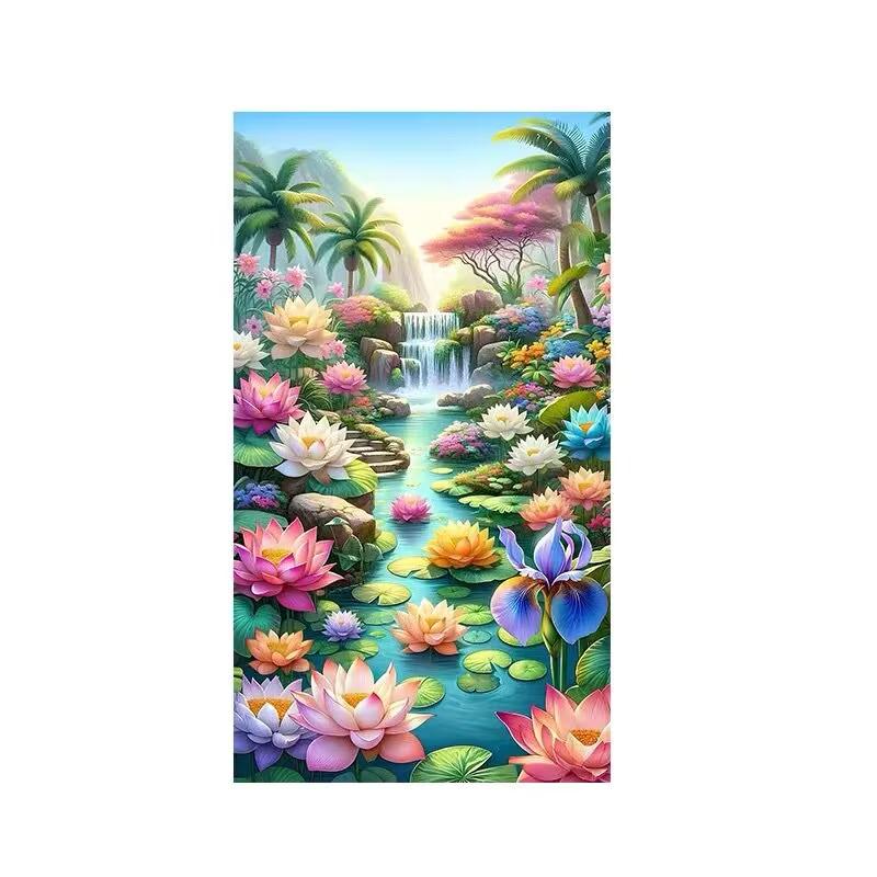 5D алмазная картина, полная бриллиантов, Яо Пул Лотос Мозаичное искусство, новая гостиная, спальня, эстетические павильоны Лотос, полные вышитых украшений своими руками 100-50CM белый
5D алмазная картина, полная бриллиантов, Яо Пул Лотос Мозаичное искусство, новая гостиная, спальня, эстетические павильоны Лотос, полные вышитых украшений своими руками 100-50CM белый