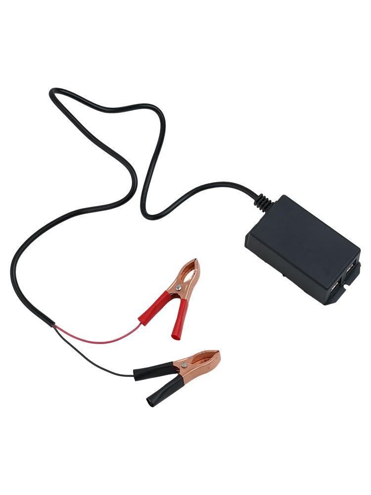 Зажим для аккумулятора USB-зарядное устройство для автомобиля и мотоцикла с защитой от перегрузки
Зажим для аккумулятора USB-зарядное устройство для автомобиля и мотоцикла с защитой от перегрузки