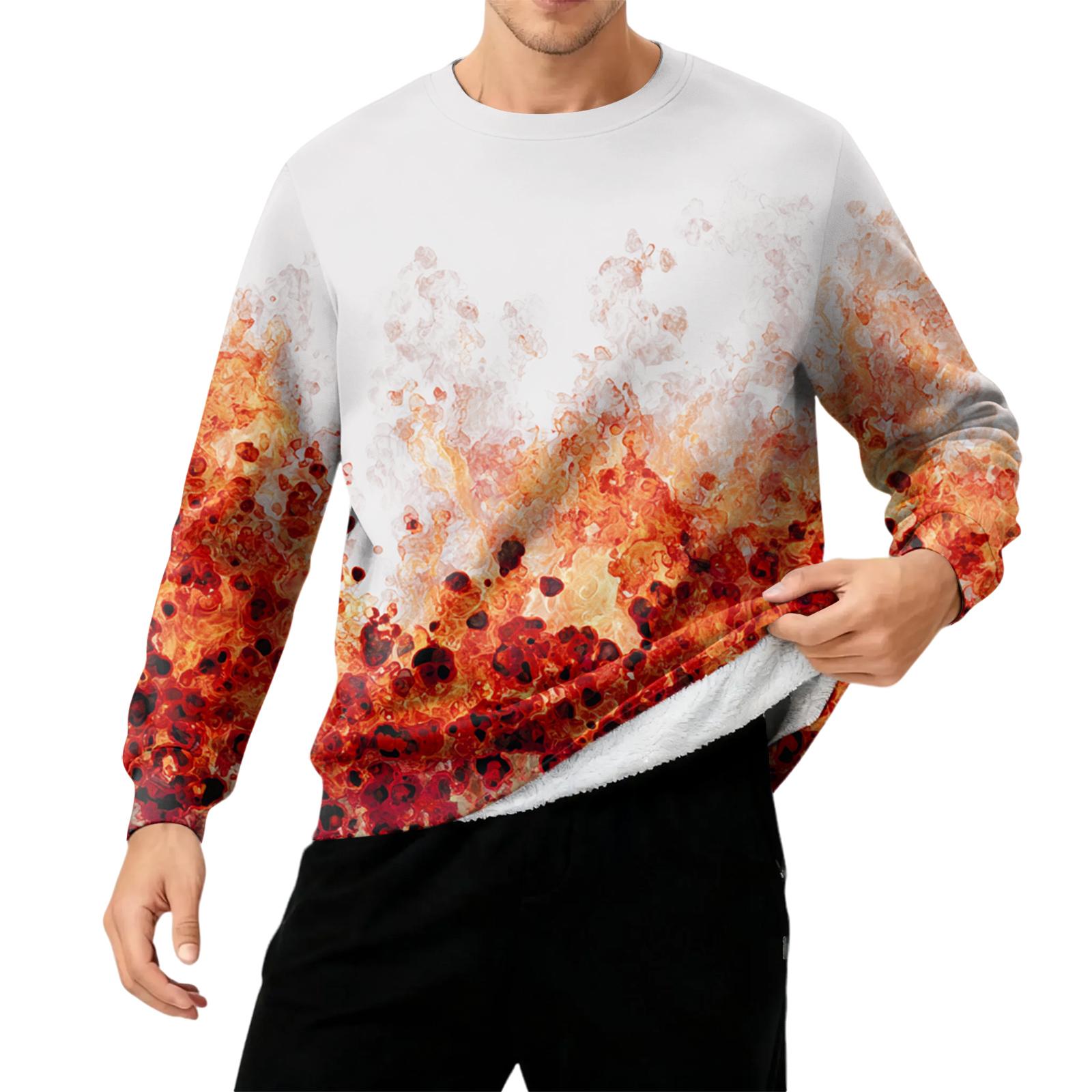 Мужская толстая теплая толстовка с флисовой подкладкой и круглым вырезом XL красный
Мужская толстая теплая толстовка с флисовой подкладкой и круглым вырезом XL красный