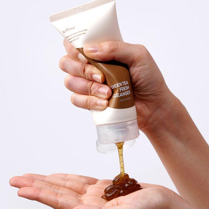 Освежающий очищающий гель с зеленым чаем
Освежающий очищающий гель с зеленым чаем