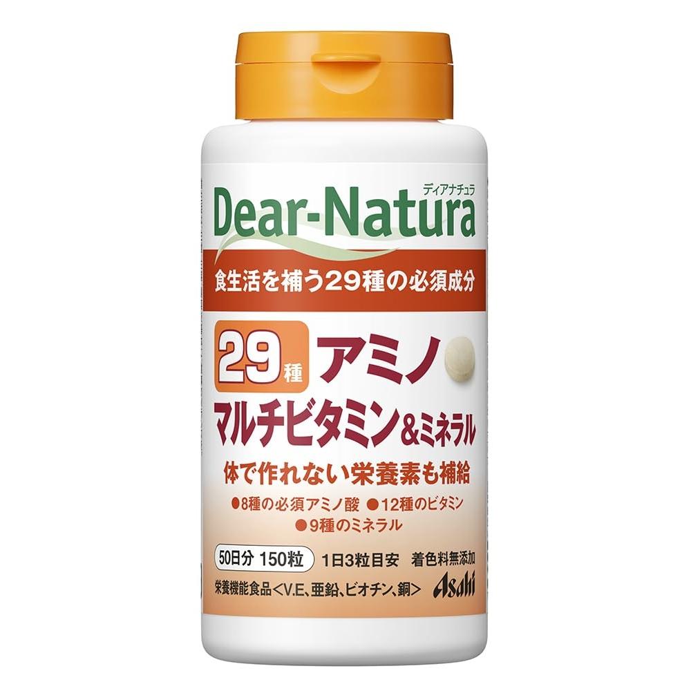 Dear-Natura 29Amino, Multivitamin & Mineral Supplement- Made in Japan 150Tablets (50Days)
Dear-Natura 29Amino, Multivitamin & Mineral Supplement- Made in Japan 150Tablets (50Days)