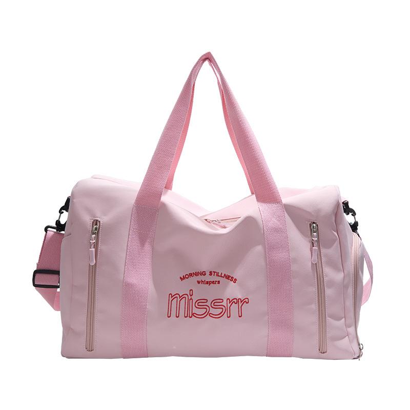 Women s lightweight travel bag, new model for business trips, portable for tourism, simple sports and fitness training luggage bag 45*24*28 рожевий
Women s lightweight travel bag, new model for business trips, portable for tourism, simple sports and fitness training luggage bag 45*24*28 рожевий