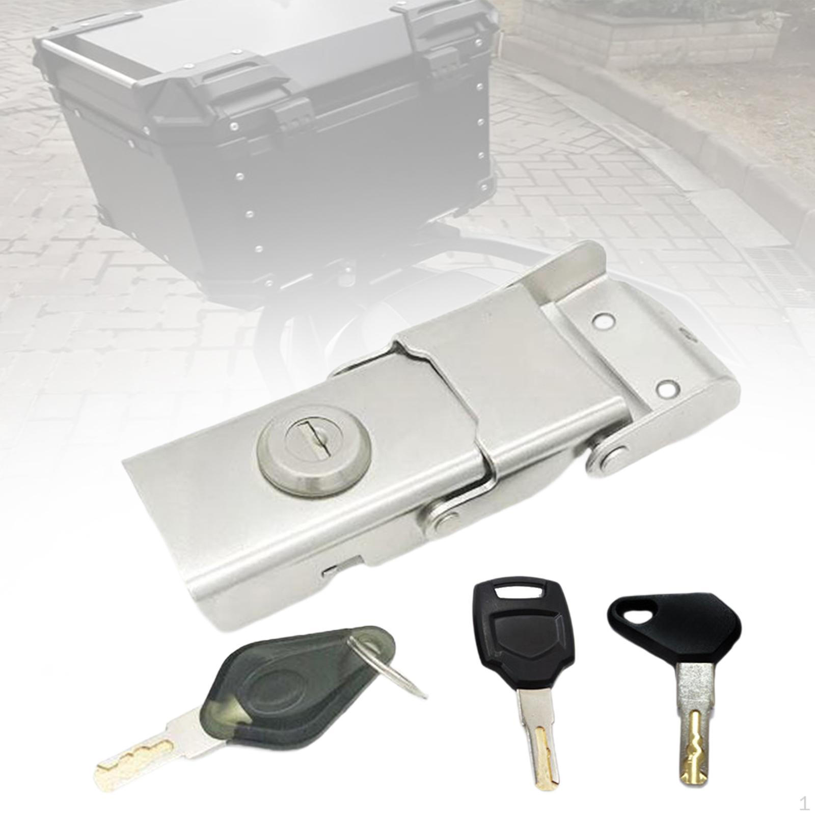 Motorcycle Rear Trunk Box Lock Replace Easy to Install Stable Anti- Locking Tool for Saddlebags H668AL
Motorcycle Rear Trunk Box Lock Replace Easy to Install Stable Anti- Locking Tool for Saddlebags H668AL