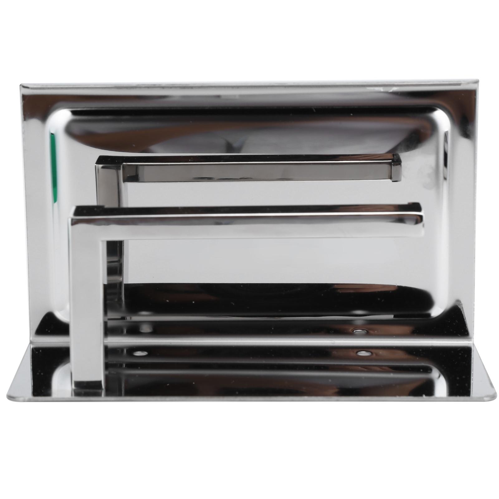 Держатель для бумажных полотенец Настенный стеллаж для хранения из нержавеющей стали Органайзер для ванной комнаты с подставкой для телефона
Держатель для бумажных полотенец Настенный стеллаж для хранения из нержавеющей стали Органайзер для ванной комнаты с подставкой для телефона