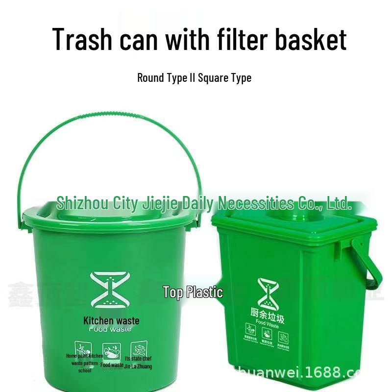 Sanitation Trash Can 10L/20L with Lid, Filter, Dry/Wet Separation for Kitchen and Dining 10L
Sanitation Trash Can 10L/20L with Lid, Filter, Dry/Wet Separation for Kitchen and Dining 10L
