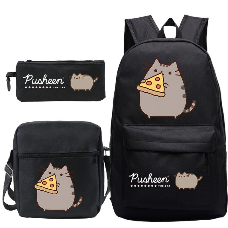 Pusheen толстый кот милый мультяшный принт школьный рюкзак трансграничный студенческий портативный наплечный рюкзак пенал набор из трех предметов No specification
Pusheen толстый кот милый мультяшный принт школьный рюкзак трансграничный студенческий портативный наплечный рюкзак пенал набор из трех предметов No specification