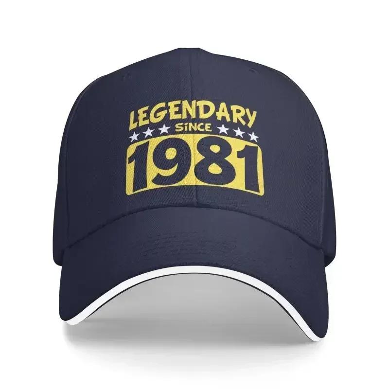 Custom Legendary Since 1981 Birthday Present Baseball Cap Men Women Breathable Dad Hat Sports Baseball Cap
Custom Legendary Since 1981 Birthday Present Baseball Cap Men Women Breathable Dad Hat Sports Baseball Cap