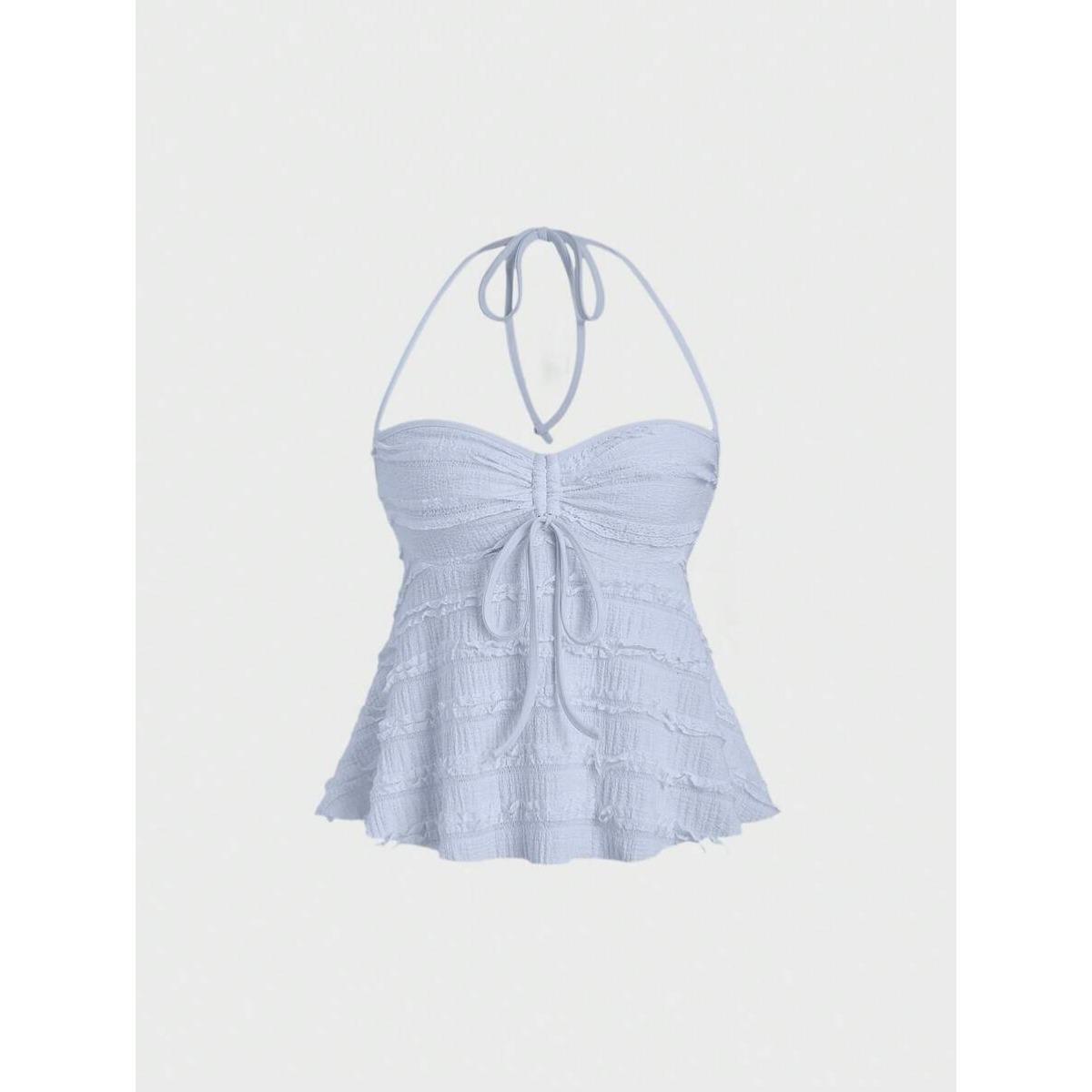 Сексуальные трехмерные ощущения на шнуровке короткие бюстье модные топы с халтером и висячей горловиной S светло-синий
Сексуальные трехмерные ощущения на шнуровке короткие бюстье модные топы с халтером и висячей горловиной S светло-синий