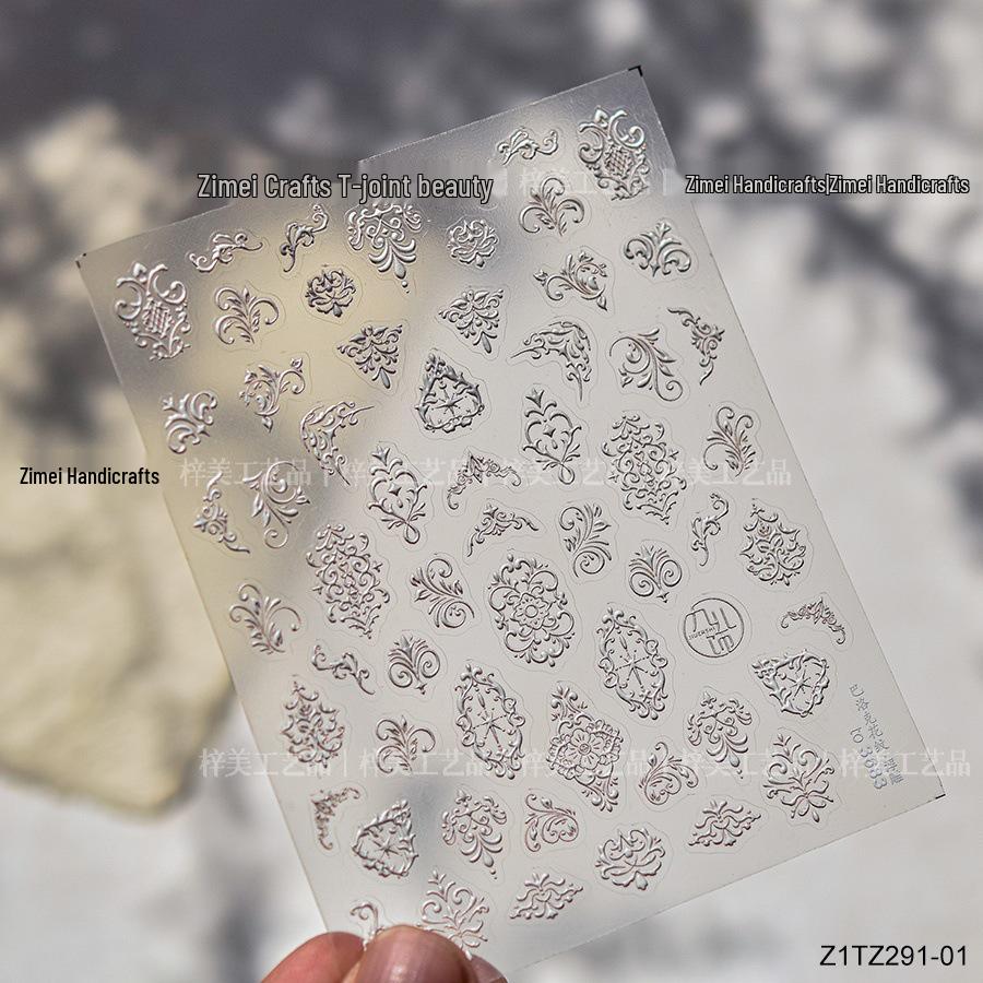 3D Hand-Painted Bohemian Baroque Nail Stickers
3D Hand-Painted Bohemian Baroque Nail Stickers