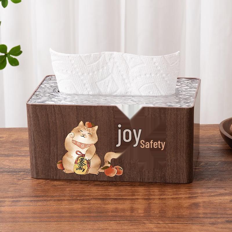 Zhishi PET Wood Grain Tissue Box
Zhishi PET Wood Grain Tissue Box