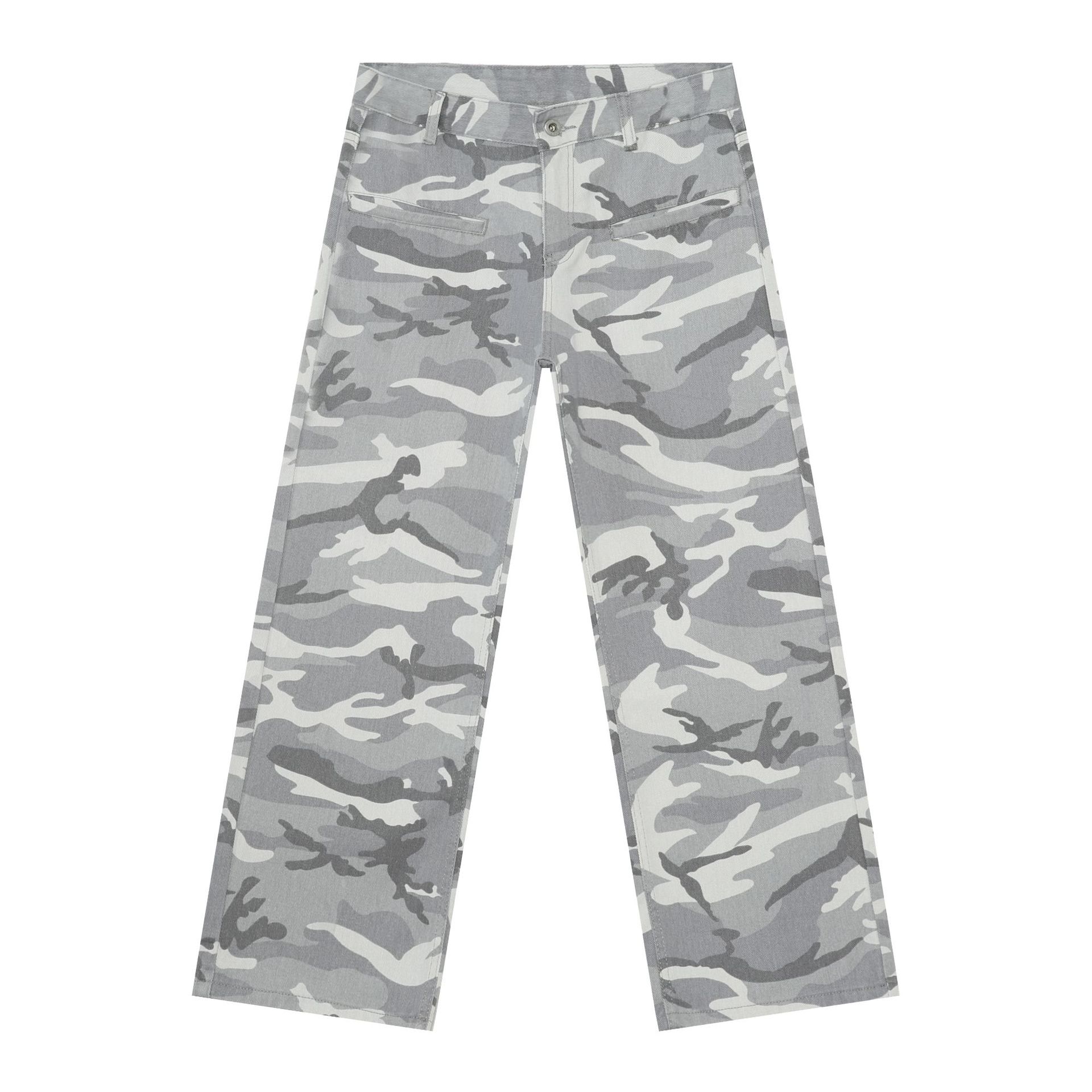 Довгі штани High Street Camouflage Jeans Чоловічі вільні широкі брюки Design Sense Casual Pants Прямі вільні джинси для чоловіків Модні та зручні XL
Довгі штани High Street Camouflage Jeans Чоловічі вільні широкі брюки Design Sense Casual Pants Прямі вільні джинси для чоловіків Модні та зручні XL