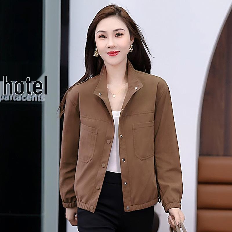 Women s Wine Red Slimming Stand-Collar Short Jacket, Loose & Versatile for Spring and Autumn. XL кофейный
Women s Wine Red Slimming Stand-Collar Short Jacket, Loose & Versatile for Spring and Autumn. XL кофейный