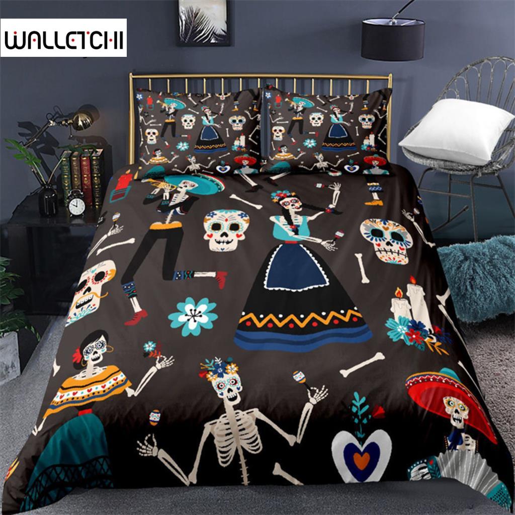 Floral Skull Duvet Cover Twin Microfiber Gothic Skull Bedding Set Skeleton Bones Comforter Cover For Kids Adult Women Room Decor EU single(135x200cm)
Floral Skull Duvet Cover Twin Microfiber Gothic Skull Bedding Set Skeleton Bones Comforter Cover For Kids Adult Women Room Decor EU single(135x200cm)