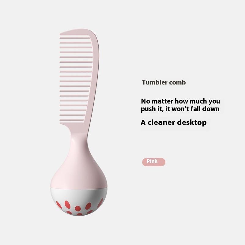 1Pcs Self-Standing Hair Comb U-Shaped Teeth Comb With Weighted Base Men Women Thick Curly Wet Hair Styling Detangling Comb рожевий
1Pcs Self-Standing Hair Comb U-Shaped Teeth Comb With Weighted Base Men Women Thick Curly Wet Hair Styling Detangling Comb рожевий