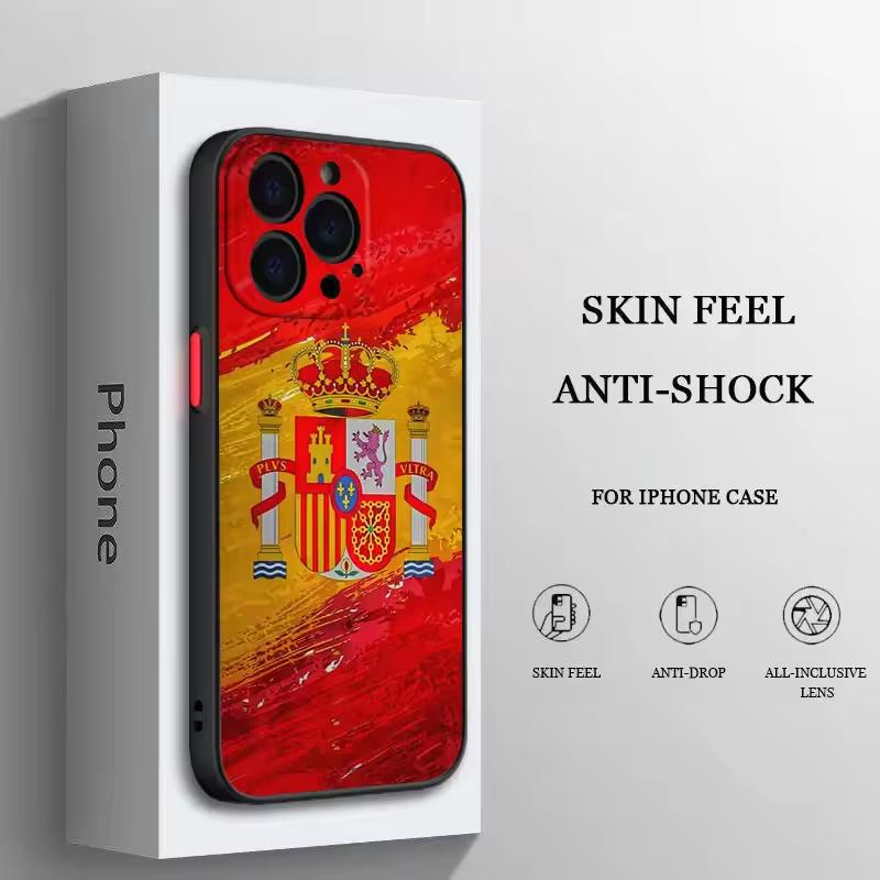 Spanish Flag National Emblem Phone Case For iPhone 17 Air 16 e 15 14 13 12 11 Pro Max Plus Mini SE 2020 2022 iPhone 15
Spanish Flag National Emblem Phone Case For iPhone 17 Air 16 e 15 14 13 12 11 Pro Max Plus Mini SE 2020 2022 iPhone 15