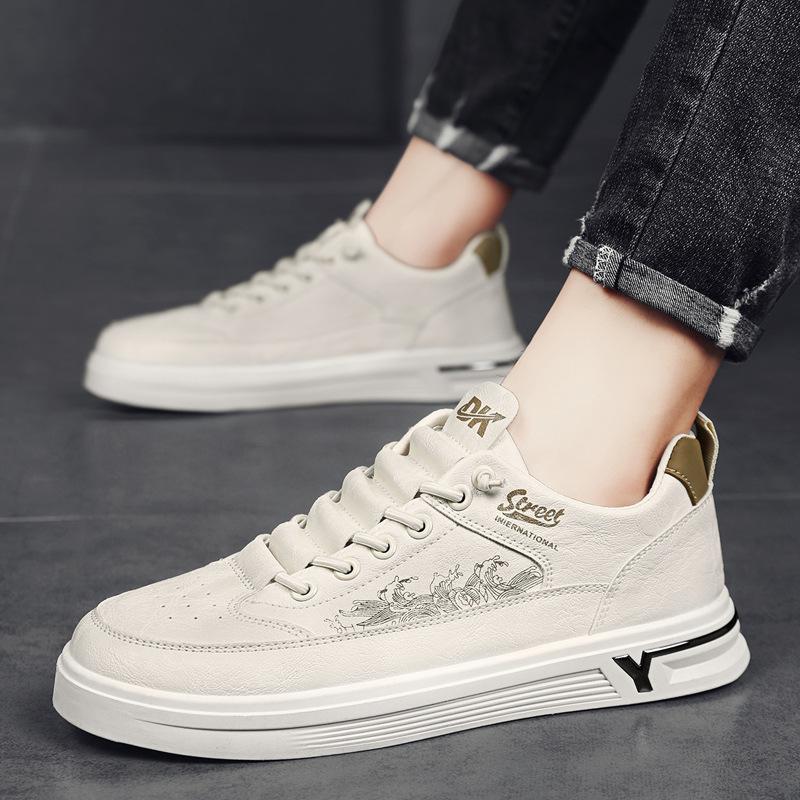 Men S Shoes Autumn New Breathable Sports Casual Little White Board Shoes Men S Daily Work One Foot Leather Shoes 43
Men S Shoes Autumn New Breathable Sports Casual Little White Board Shoes Men S Daily Work One Foot Leather Shoes 43