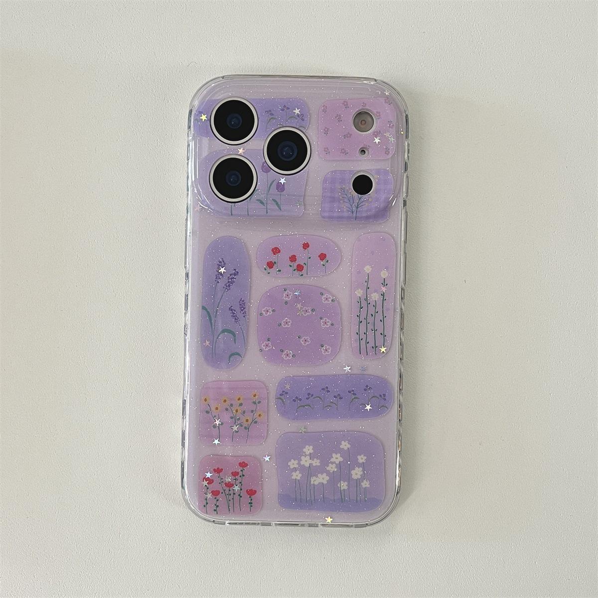 Purple Double-Layer Flower Phone Case for iPhone 14/13 and Apple 17/16/15 Pro Max - Anti-Fall Protection iPhone 17 Pro Max
Purple Double-Layer Flower Phone Case for iPhone 14/13 and Apple 17/16/15 Pro Max - Anti-Fall Protection iPhone 17 Pro Max