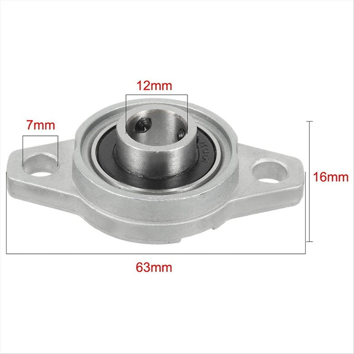 BHBL 4Pcs KFL001 12mm Zinc Alloy Self Aligning Pillow Block Flange Bearing Rhombic Bearing Housing China Mainland
BHBL 4Pcs KFL001 12mm Zinc Alloy Self Aligning Pillow Block Flange Bearing Rhombic Bearing Housing China Mainland