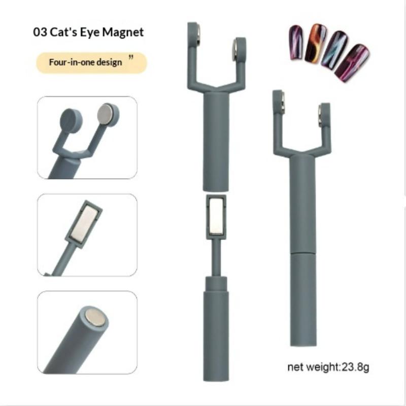 Magnet Stick 3 In 1 Y-shaped Cat Magnetic Double-head UV Gel Nail Art Strong Magnetic Multifunctional Nails Magnet Pen DIY
Magnet Stick 3 In 1 Y-shaped Cat Magnetic Double-head UV Gel Nail Art Strong Magnetic Multifunctional Nails Magnet Pen DIY
