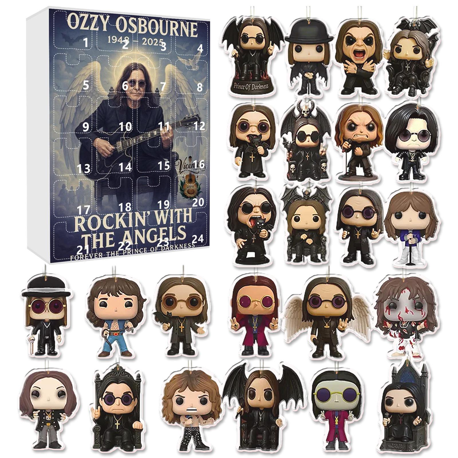 Ключниця-дзвіночок для мотоцикла Ozzy Osbourne Різдвяний зворотний відлік Сліпий бокс 24 дні Акрилові фігурки Модель Підвісні прикраси Подарунки
Ключниця-дзвіночок для мотоцикла Ozzy Osbourne Різдвяний зворотний відлік Сліпий бокс 24 дні Акрилові фігурки Модель Підвісні прикраси Подарунки