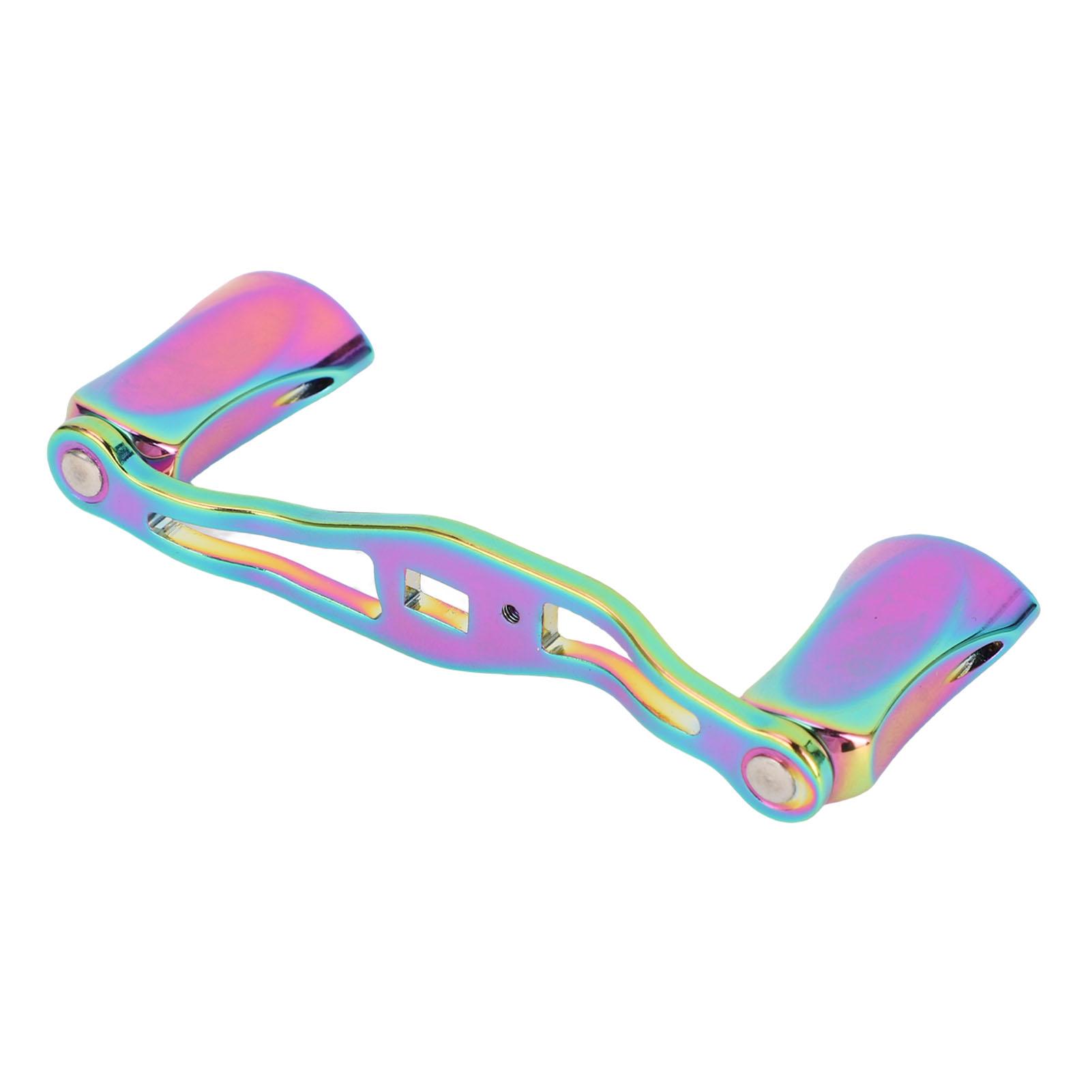 Spinning Fishing Reel Handle Aluminium Alloy Colorful Anodizing Process Baitcasting Reel Double Arm Handle Grip 95mm
Spinning Fishing Reel Handle Aluminium Alloy Colorful Anodizing Process Baitcasting Reel Double Arm Handle Grip 95mm
