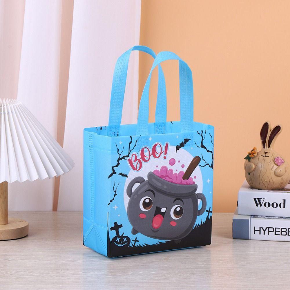 Trick or Treat Bag Halloween Non-woven Handbag Large Capacity Printed Pumpkin Bag Children зелёный
Trick or Treat Bag Halloween Non-woven Handbag Large Capacity Printed Pumpkin Bag Children зелёный