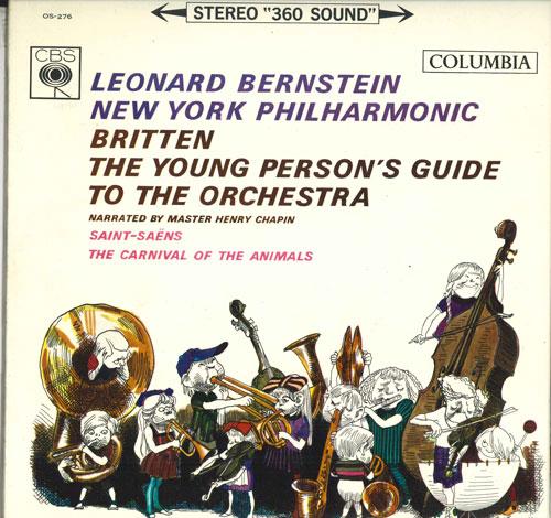 LP Record LEONARD BERNSTEIN, NEW YORK PHILHAR - Young Person s Guide To The Orchest OS276 CBS Japan Classical Used
LP Record LEONARD BERNSTEIN, NEW YORK PHILHAR - Young Person s Guide To The Orchest OS276 CBS Japan Classical Used