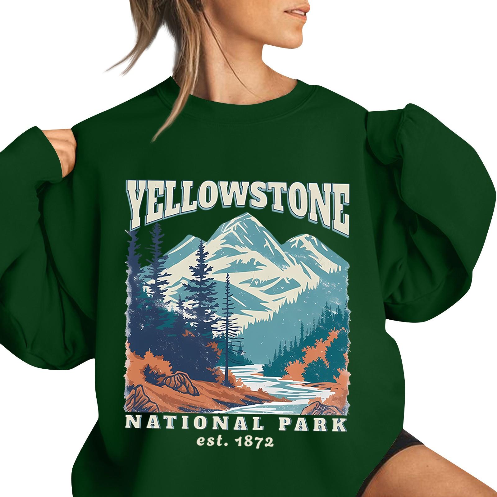 Женская повседневная мода ко Дню святого Валентина с принтом, длинным рукавом, круглым вырезом, толстовки, пуловеры, топы M темно-зеленого
Женская повседневная мода ко Дню святого Валентина с принтом, длинным рукавом, круглым вырезом, толстовки, пуловеры, топы M темно-зеленого