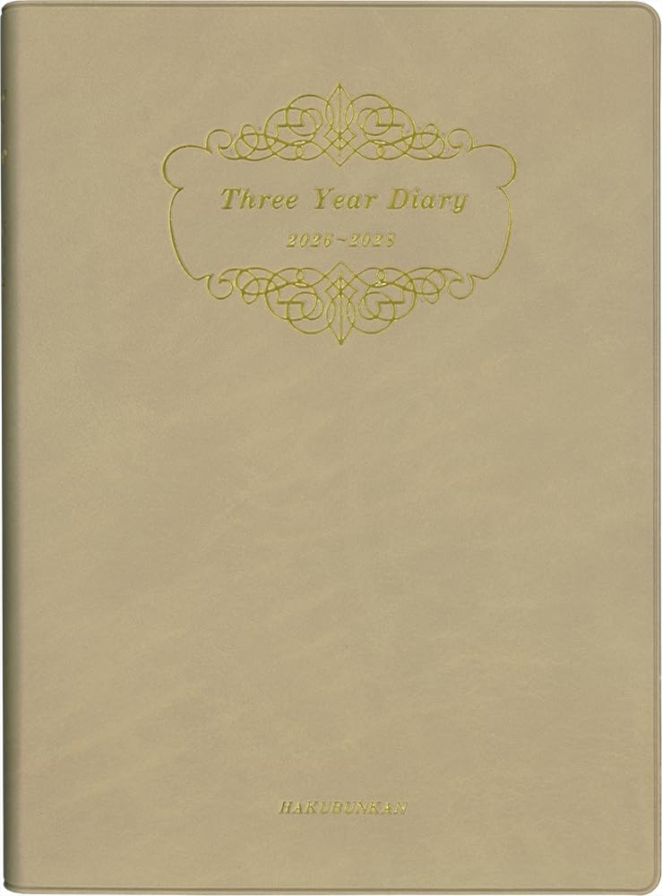 Hakubunkan Diary 2026 A5 Soft 34 January 3-Year Diary, Edition, Beige, No. (Starts 2026) бежевый
Hakubunkan Diary 2026 A5 Soft 34 January 3-Year Diary, Edition, Beige, No. (Starts 2026) бежевый