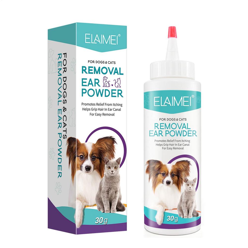 30G Dog Ear Powder Ear Wash Powder Safe Dog Cleaner for Healthy Ears Odor Removal Pet Accessories Ear Cleaner for Rabbits Cats білий
30G Dog Ear Powder Ear Wash Powder Safe Dog Cleaner for Healthy Ears Odor Removal Pet Accessories Ear Cleaner for Rabbits Cats білий