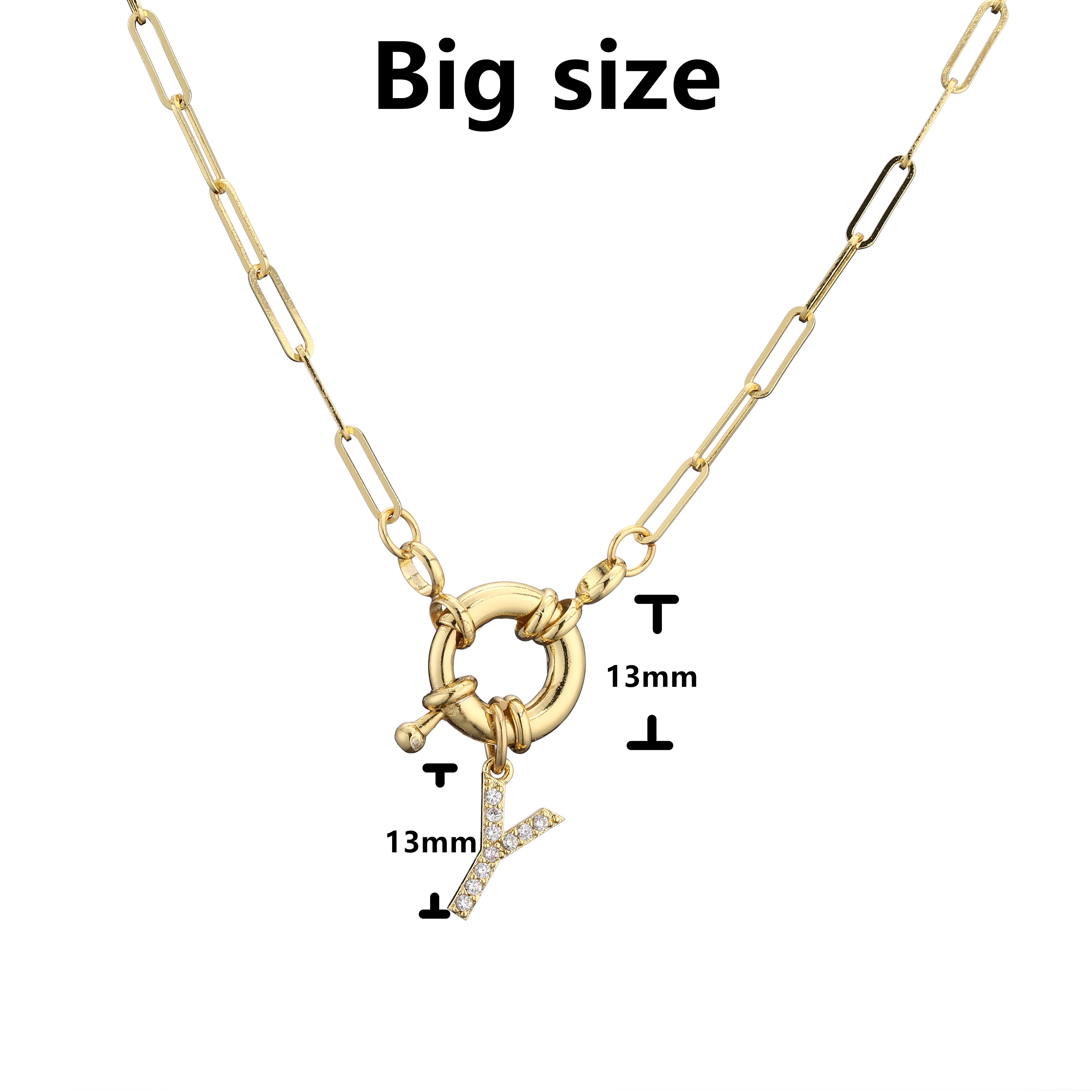 HECHENG,Letter Link Chain Necklace Circle Round Choker Fashion Zircon For Women Wholesale A&40cm
HECHENG,Letter Link Chain Necklace Circle Round Choker Fashion Zircon For Women Wholesale A&40cm