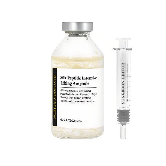 SUNGBOON EDITOR Интенсивная лифтинг-ампула с шелковыми пептидами (60мл) 01,1EA
SUNGBOON EDITOR Интенсивная лифтинг-ампула с шелковыми пептидами (60мл) 01,1EA