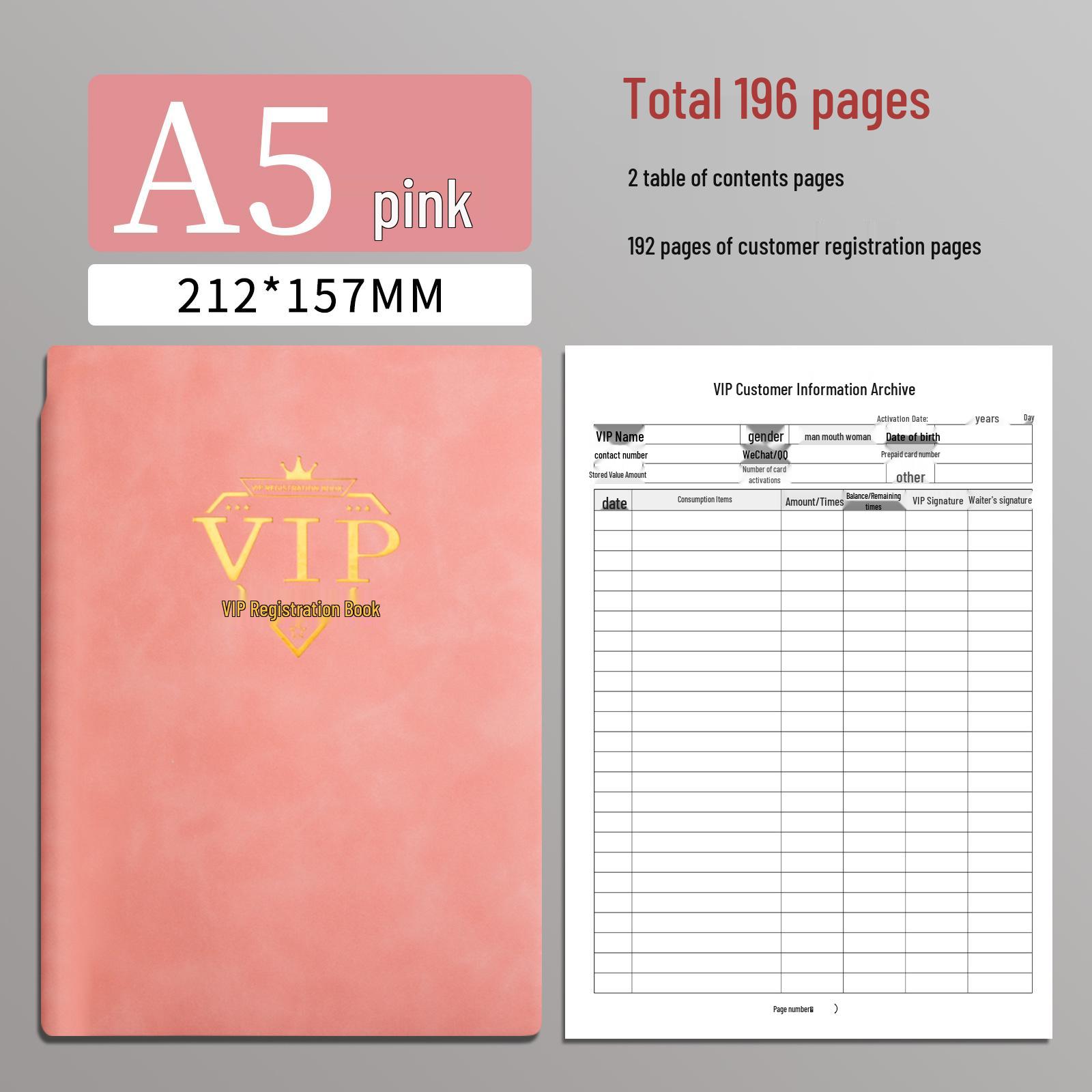 Блокнот для профилей клиентов и регистрации салона красоты для VIP-клиентов нейл-арта
Блокнот для профилей клиентов и регистрации салона красоты для VIP-клиентов нейл-арта