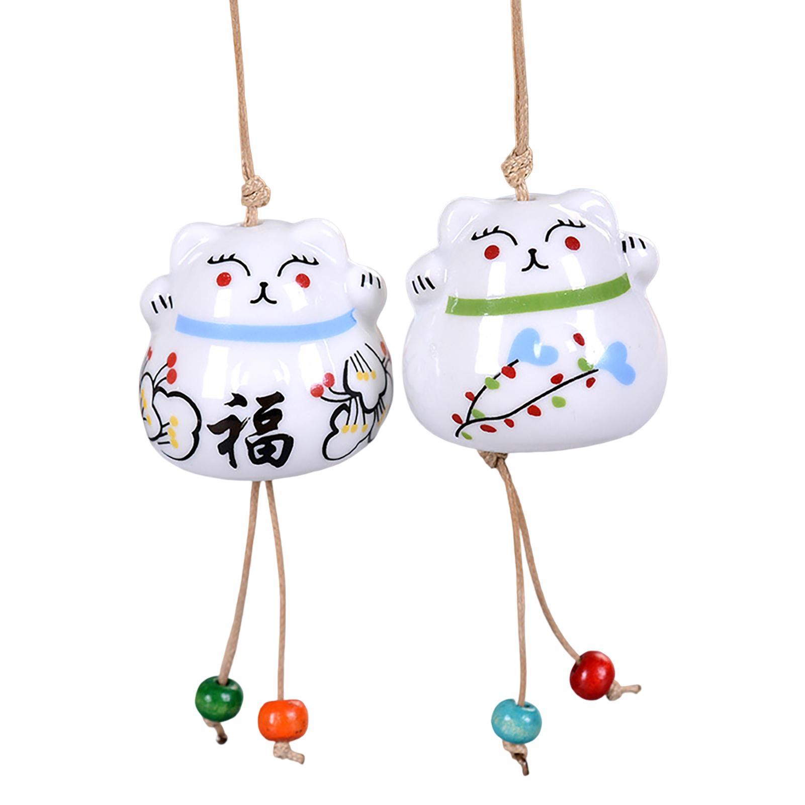 Прекрасные керамические колокольчики-подвески в виде кошек, создающие уютную атмосферу, для рождественских подарков и подарков на день рождения
Прекрасные керамические колокольчики-подвески в виде кошек, создающие уютную атмосферу, для рождественских подарков и подарков на день рождения