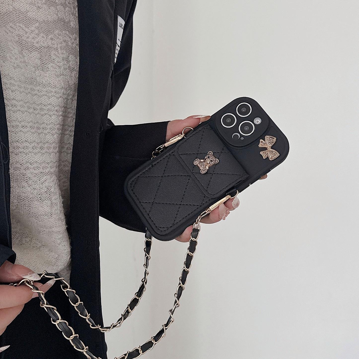 Diamond-Studded Rhombus Bear Card Holder & Lanyard for Apple 17 Pro Max and 16 Coin Purse Protective Cases iPhone 13 Pro Max
Diamond-Studded Rhombus Bear Card Holder & Lanyard for Apple 17 Pro Max and 16 Coin Purse Protective Cases iPhone 13 Pro Max