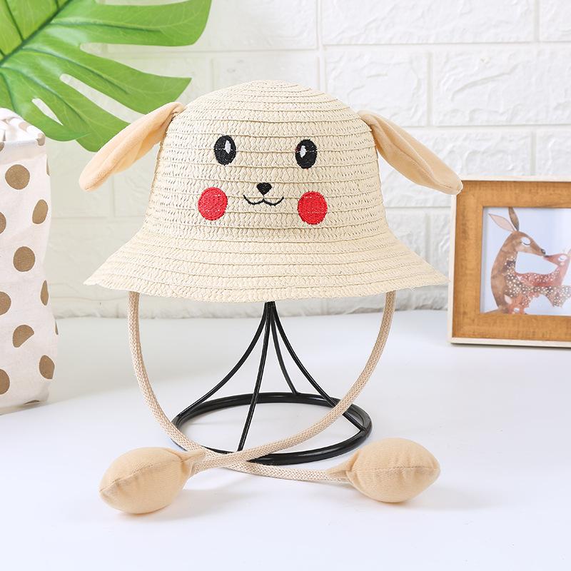 Children s straw hat summer sun protection sun hat cute Pikachu ears can move rabbit hat outdoor tourist attractions 54 head circumference бежевий
Children s straw hat summer sun protection sun hat cute Pikachu ears can move rabbit hat outdoor tourist attractions 54 head circumference бежевий