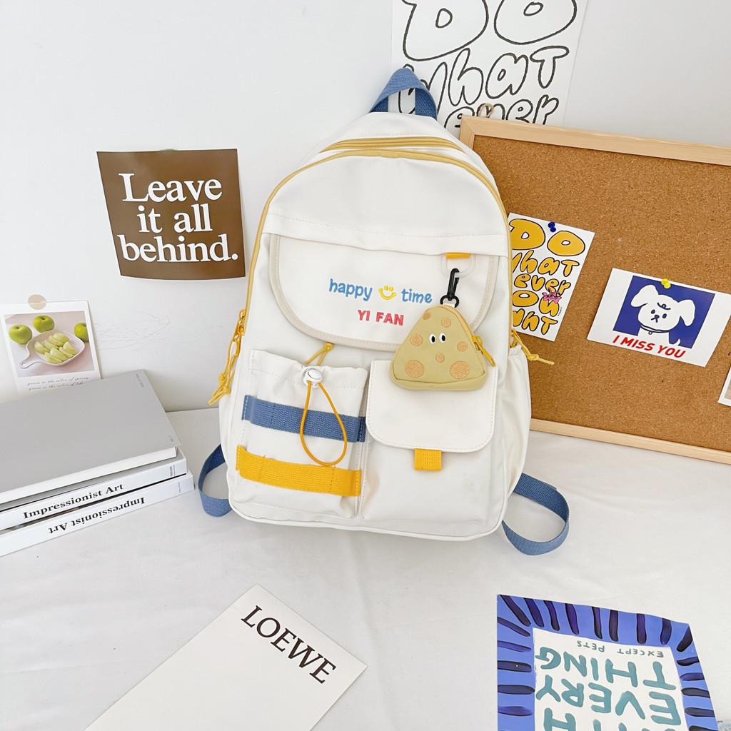 New Urban Simple Style White Non-woven Fabric Backpack For Teenage Girls
New Urban Simple Style White Non-woven Fabric Backpack For Teenage Girls