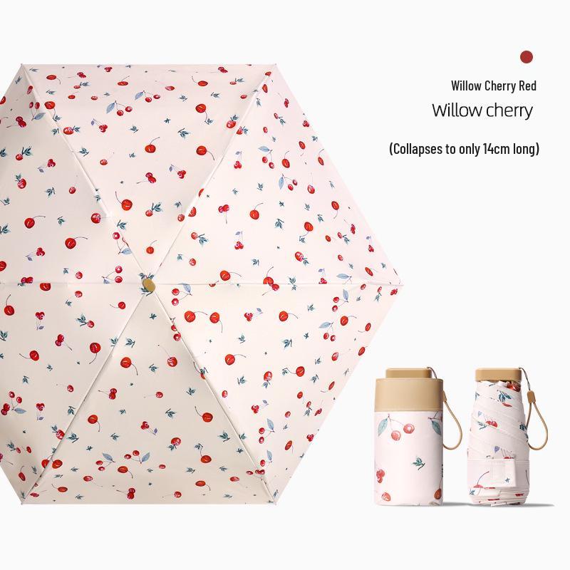 14CM Mini Pocket Sun & Rain Umbrella, Six-Fold, Compact & Portable, Women s Sunscreen Parasol, Customizable with Advertising. Upgraded Color Film - Sun and Rain Dual Use
14CM Mini Pocket Sun & Rain Umbrella, Six-Fold, Compact & Portable, Women s Sunscreen Parasol, Customizable with Advertising. Upgraded Color Film - Sun and Rain Dual Use