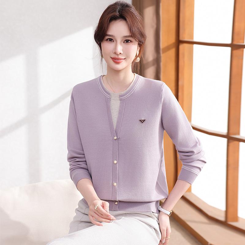 2026 Stylish Spring Sweater: Faux Two-Piece Knit for Middle-Aged & Elderly Women 4XL (145-160 kg) светло-фиолетовый
2026 Stylish Spring Sweater: Faux Two-Piece Knit for Middle-Aged & Elderly Women 4XL (145-160 kg) светло-фиолетовый