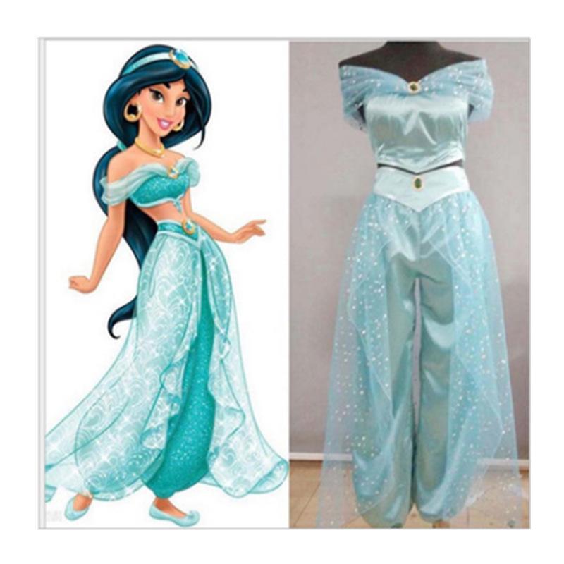 Princess Jasmine Cosplay Costume - Complete Set for Adults & Children Child 150
Princess Jasmine Cosplay Costume - Complete Set for Adults & Children Child 150