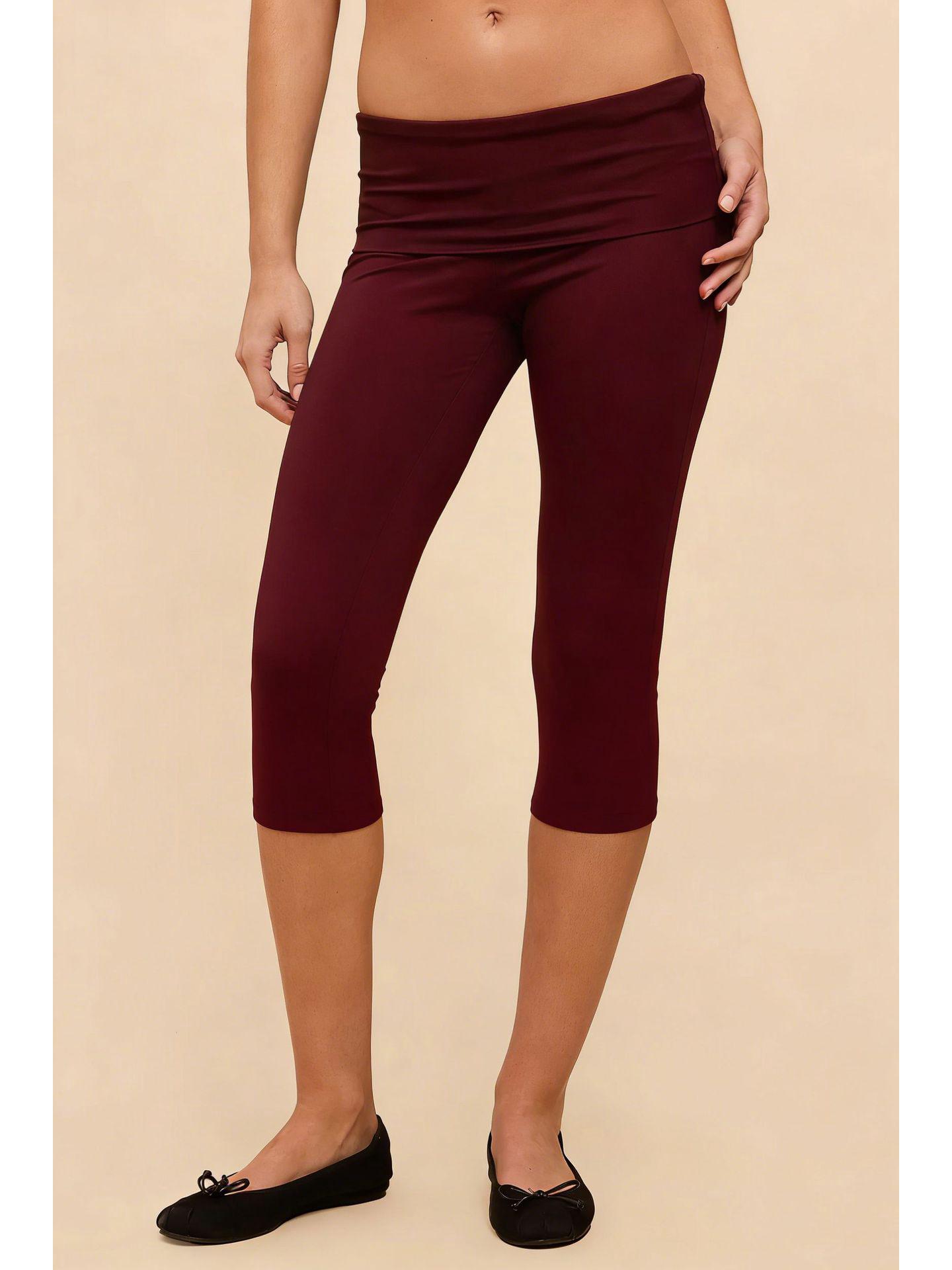 2026 Trendy European & American Low-Waist Slimming Rolled-Up Cropped Pants Medium темно-червоний колір
2026 Trendy European & American Low-Waist Slimming Rolled-Up Cropped Pants Medium темно-червоний колір