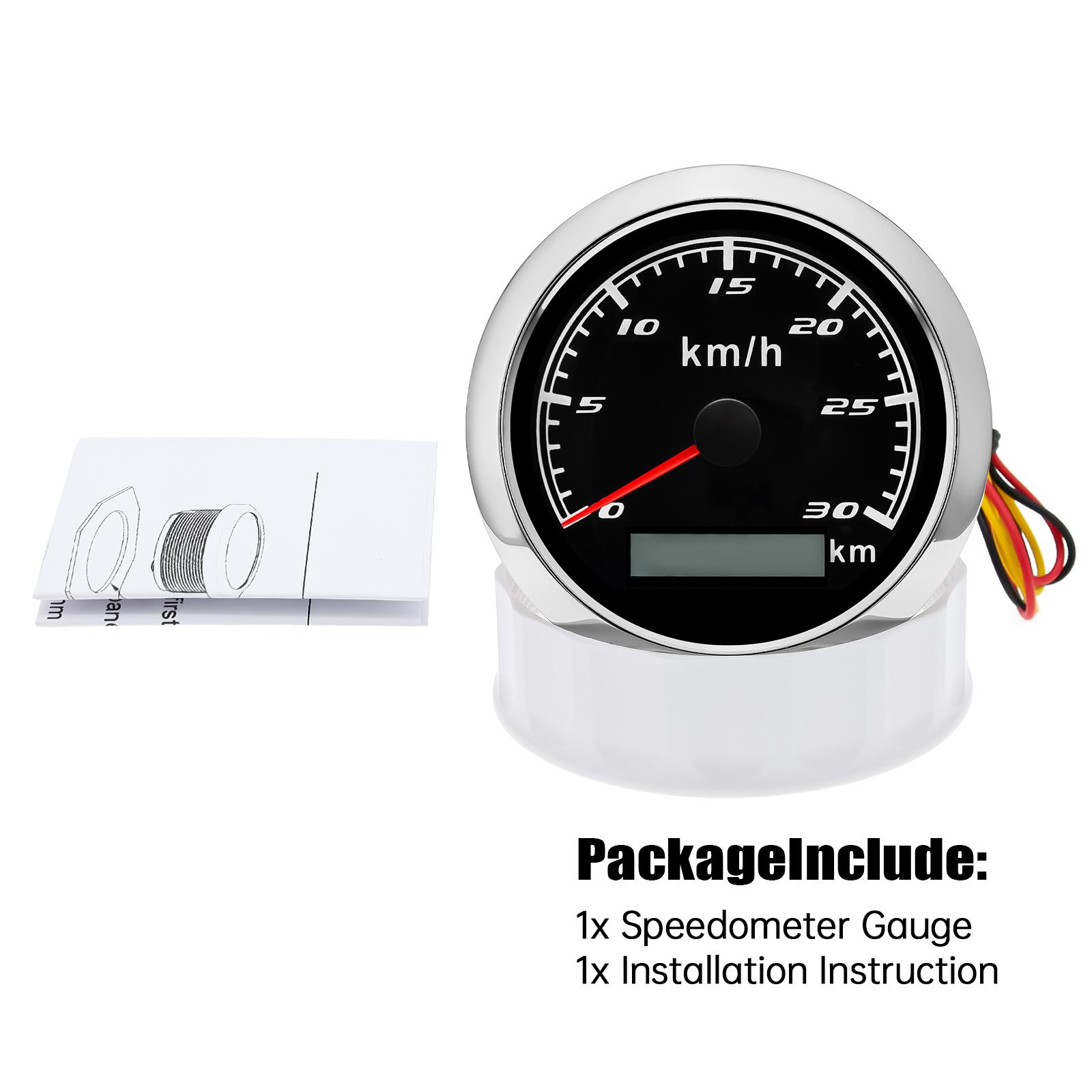 Universal 85mm GPS Speedometer Digital Gauge 30 60 120 200 KMH Odometer For Marine Boat Car ATV With GPS Antenna Red LED NO GPS 30KMH BS
Universal 85mm GPS Speedometer Digital Gauge 30 60 120 200 KMH Odometer For Marine Boat Car ATV With GPS Antenna Red LED NO GPS 30KMH BS