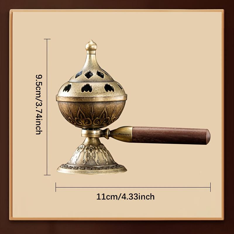 1PCS Rotating Handheld Stove Incense Burner No Sticky Powder Pear Account Incense Pan Fragrance Long-lasting Incense Burner
1PCS Rotating Handheld Stove Incense Burner No Sticky Powder Pear Account Incense Pan Fragrance Long-lasting Incense Burner