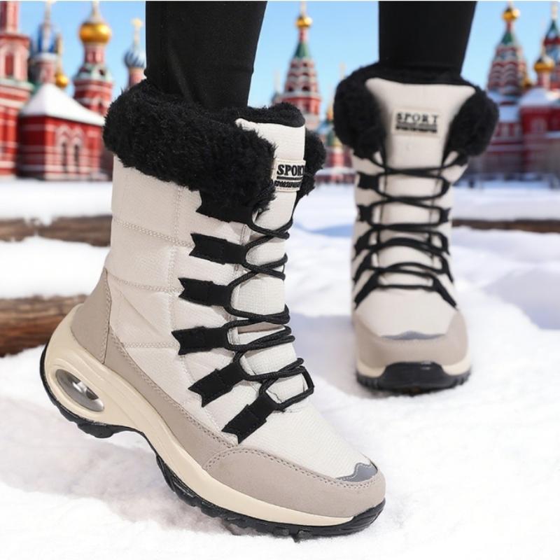 Зимние женские водонепроницаемые замшевые теплые плюшевые нескользящие ботинки на резиновой подошве для катания на лыжах и пеших прогулок, новые стильные однотонные, размеры 36-42 37 белый
Зимние женские водонепроницаемые замшевые теплые плюшевые нескользящие ботинки на резиновой подошве для катания на лыжах и пеших прогулок, новые стильные однотонные, размеры 36-42 37 белый