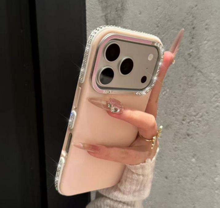 Rhinestone Large Window Anti-Drop Phone Case for Apple 17 Pro/Pro Max - Full Coverage, High-End Feel for Women 13 Pro рожевий
Rhinestone Large Window Anti-Drop Phone Case for Apple 17 Pro/Pro Max - Full Coverage, High-End Feel for Women 13 Pro рожевий