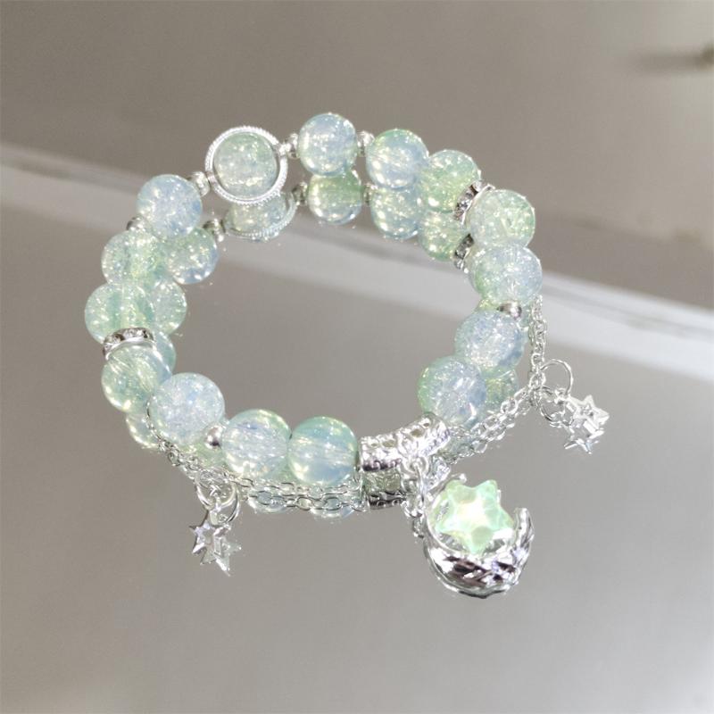 2026 Trendy Starry Sky Crystal Beaded Bracelet For Women Sweet New Fashion Pentagram Pendant Bracelet Friendship Jewelry Gift
2026 Trendy Starry Sky Crystal Beaded Bracelet For Women Sweet New Fashion Pentagram Pendant Bracelet Friendship Jewelry Gift