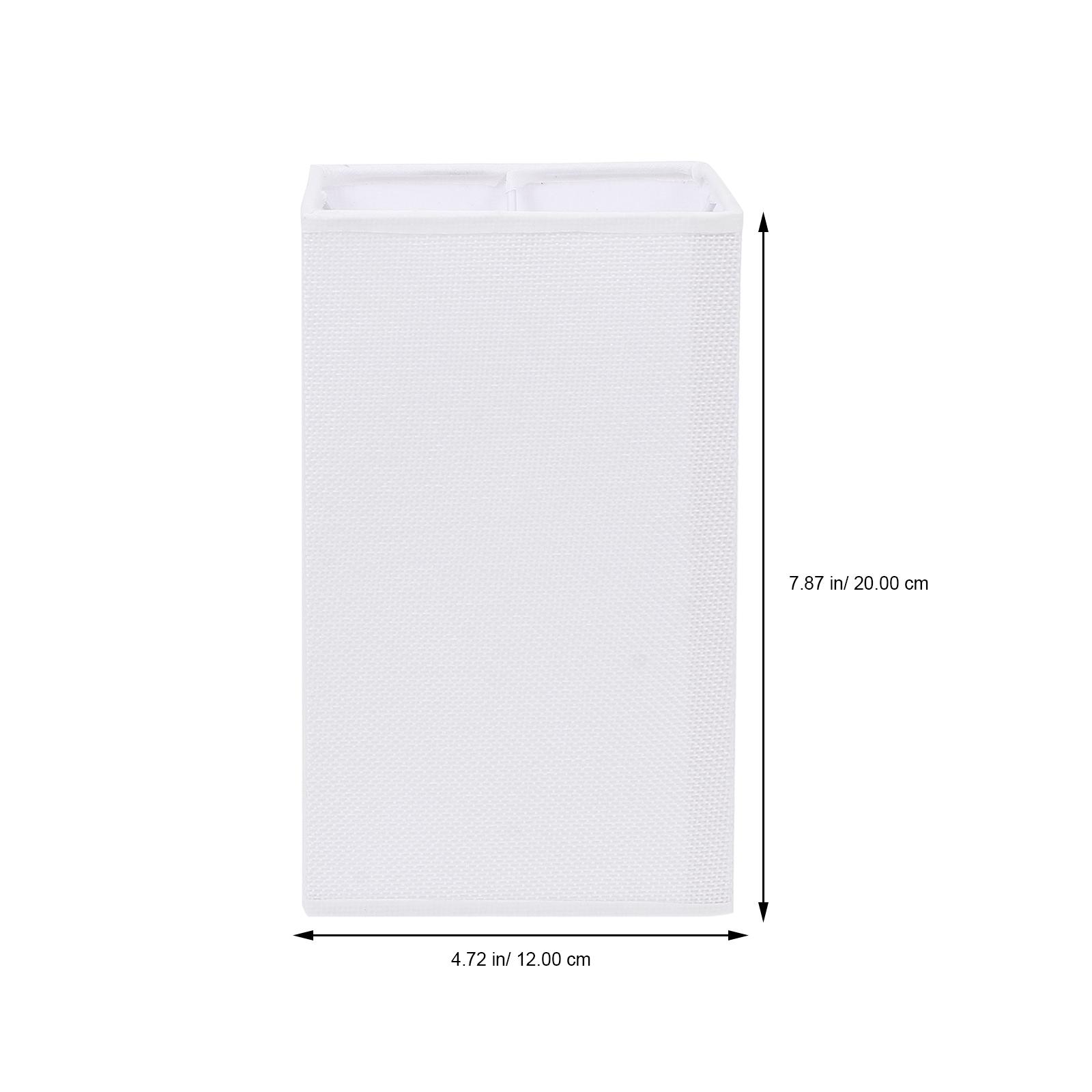 Square Fabric Light Shade Lamp Cover Chandelier Cover Dustproof Decorative Cloth Lampshade For Ceiling Wall Floor Lamps Durable білий
Square Fabric Light Shade Lamp Cover Chandelier Cover Dustproof Decorative Cloth Lampshade For Ceiling Wall Floor Lamps Durable білий