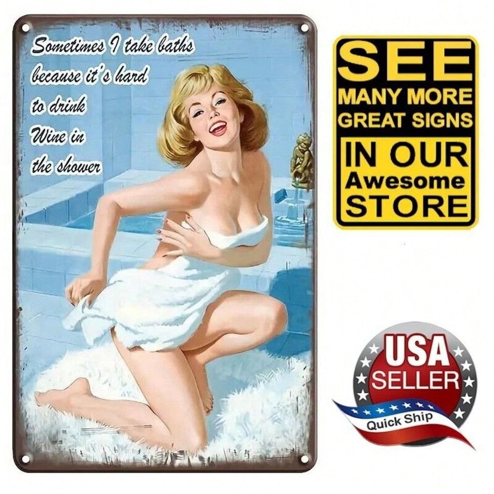 Vintage Metal Tin Sign Poster Retro Home Bar Cafe Wall Art Decor 20x30cm
Vintage Metal Tin Sign Poster Retro Home Bar Cafe Wall Art Decor 20x30cm