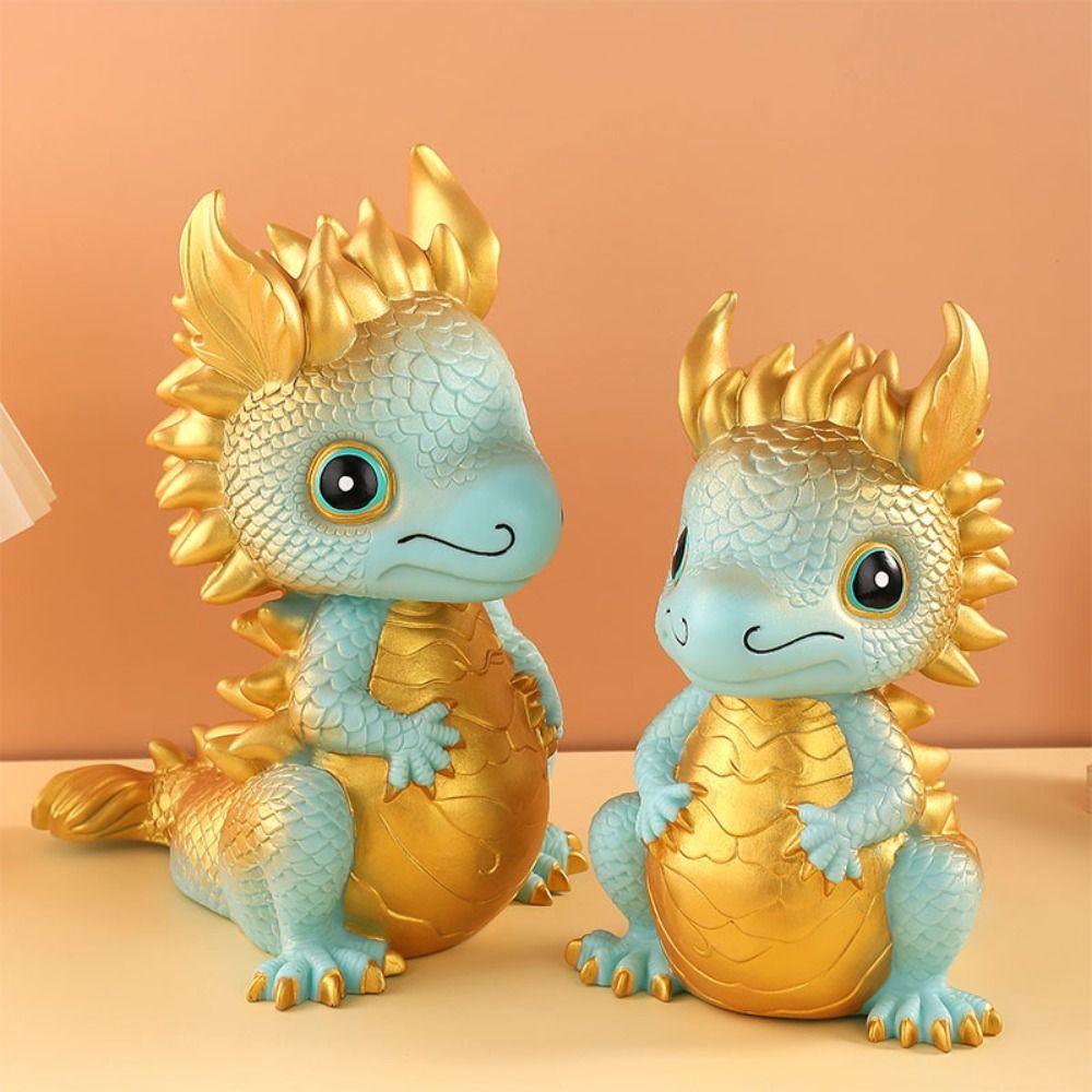 Long Model Zodiac Dragon Bank Large Capacity Dragon Coin Jar Zodiac Dragon Ornament Children Kids blue
Long Model Zodiac Dragon Bank Large Capacity Dragon Coin Jar Zodiac Dragon Ornament Children Kids blue