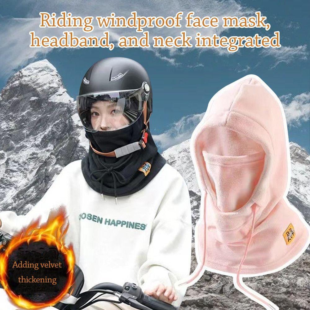 Warm Neck Warmer Mask Plush Neck Cover Warmer Outdoor Beanies Hat for Men Women рожевий
Warm Neck Warmer Mask Plush Neck Cover Warmer Outdoor Beanies Hat for Men Women рожевий